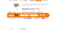 Desktop Screenshot of octa24.lv